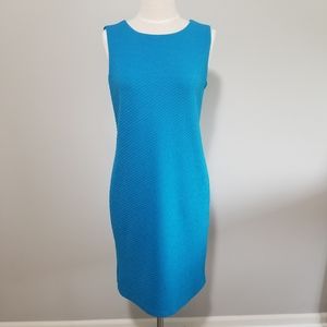 Blue Calvin Klein dress